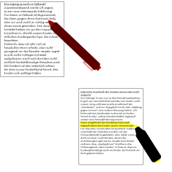 Korrigieren und lektorieren von Texten, Büchern und mehr